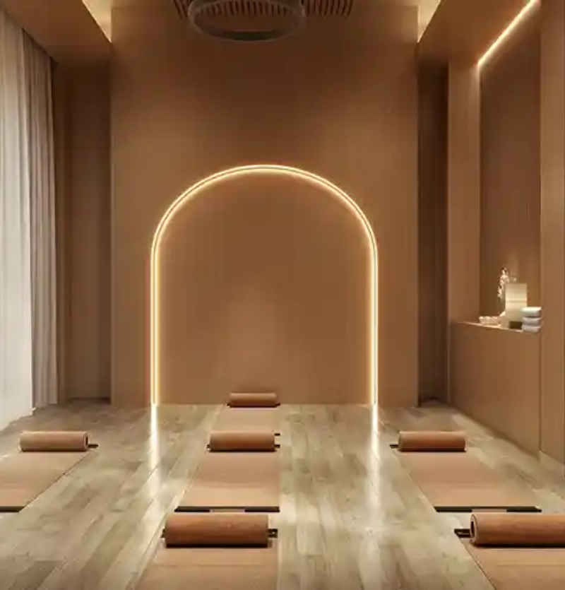 Green landscaped spaces at Birla Pravah Sector 71 Gurugram